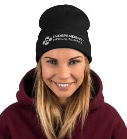 IMA Embroidered Beanie