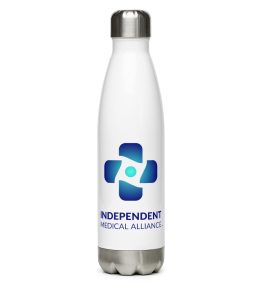Stainless steel water bottle